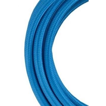 Bailey câble en tissu 2x0,75mm bleu 3m