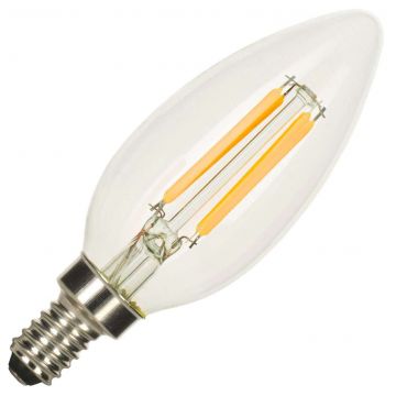 Bailey | LED Ampoule flamme | E12  | 4W Dimmable