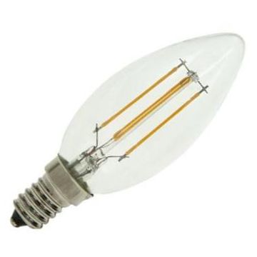 Bailey | LED Ampoule Flamme | E14 | 3W (remplace 30W)