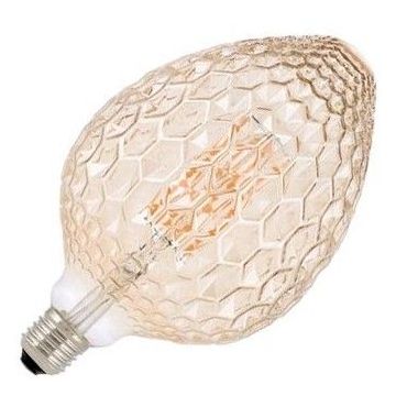 Bailey Pine | LED Ampoule Globe | E27 Dimmable | 4W (remplace 29W) 122mm Or