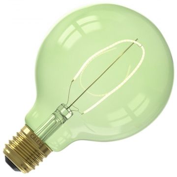 Calex Colors NORA | LED Ampoule Globe | E27 Dimmable | 4W  95mm Amber