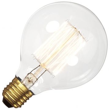Ampoule à Filament de Carbone Globe | E27 | 40W Clair