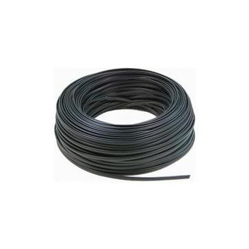Câble plat noir 2x0.75mm par mètre