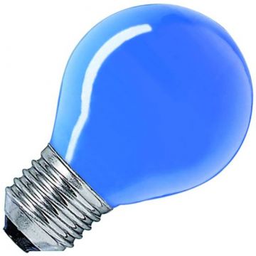 Ampoule à Incandescence Sphérique | E27 | 15W Bleu