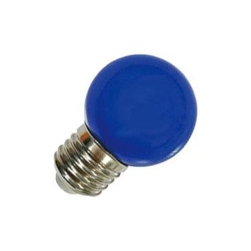 Lighto | LED Ampoule Spherique Plastique | E27 | 1W Blue