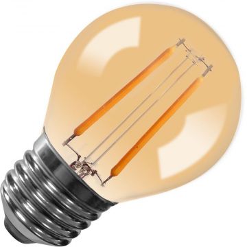 Lighto | LED Ampoule Spherique | E27 | 1W Or