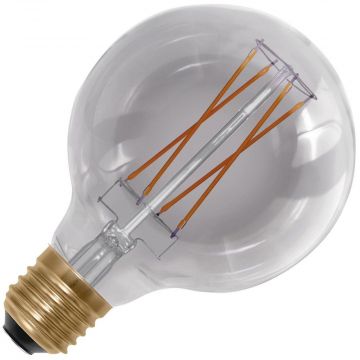 Segula | LED Ampoule Globe | E27 Dimmable | 6W (remplace 25W) mm Verre fumé