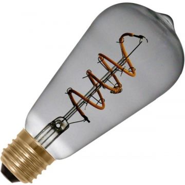 Segula | LED Ampoule Edison | E27 Dimmable | 4W (remplace 12W) Verre fumé