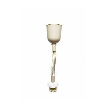 Cordon de suspension débrochable E27 0,4 - 1,2m corde blanc