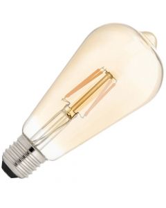 Bailey | LED Ampoule Sensor Jour/Nuit Edison | E27 | 4W (remplace 40W) Or