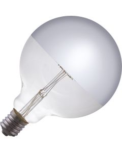 Lighto | LED Ampoule à tête Miroir Globe | E27 Dimmable | 4W 125mm