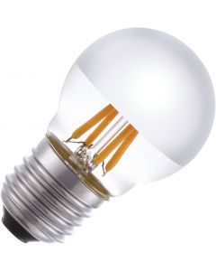 Lighto | LED Ampoule à tête Miroir Sphérique | E27 Dimmable | 4W