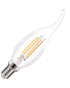 Lighto | LED Ampoule Flamme Tip | E14 | Dimmable | 5W (remplace 47W)