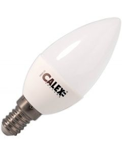 Calex | LED Ampoule Flamme | E14 | 3,4W (remplace 15W) Dépolie