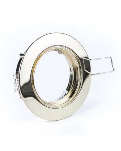 Encastré 50mm laiton ronde inclinable