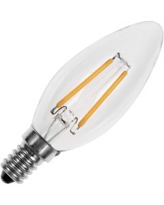 Lighto | LED Ampoule Flamme | E14 | 2W (remplace 20W)