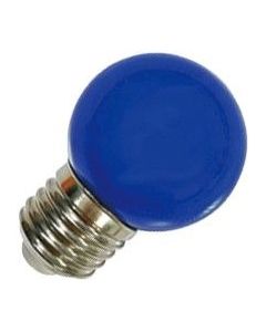 Lighto | LED Ampoule Spherique Plastique | E27 | 1W Blue