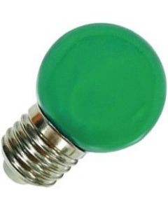 Lighto | Lampe Boule LED Plastique | E27 | 1W Vert