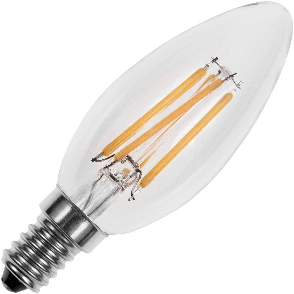 Lighto | LED Ampoule Flamme | E14 Dimmable | 4W (remplace 40W)
