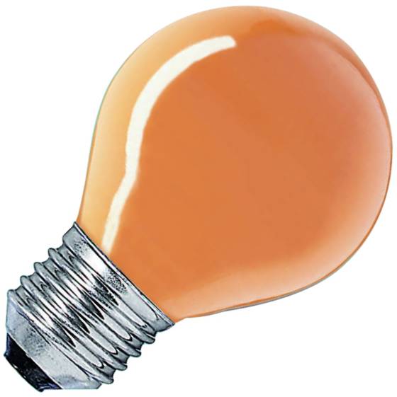 Ampoule à Incandescence Sphérique | E27 | 15W Orange