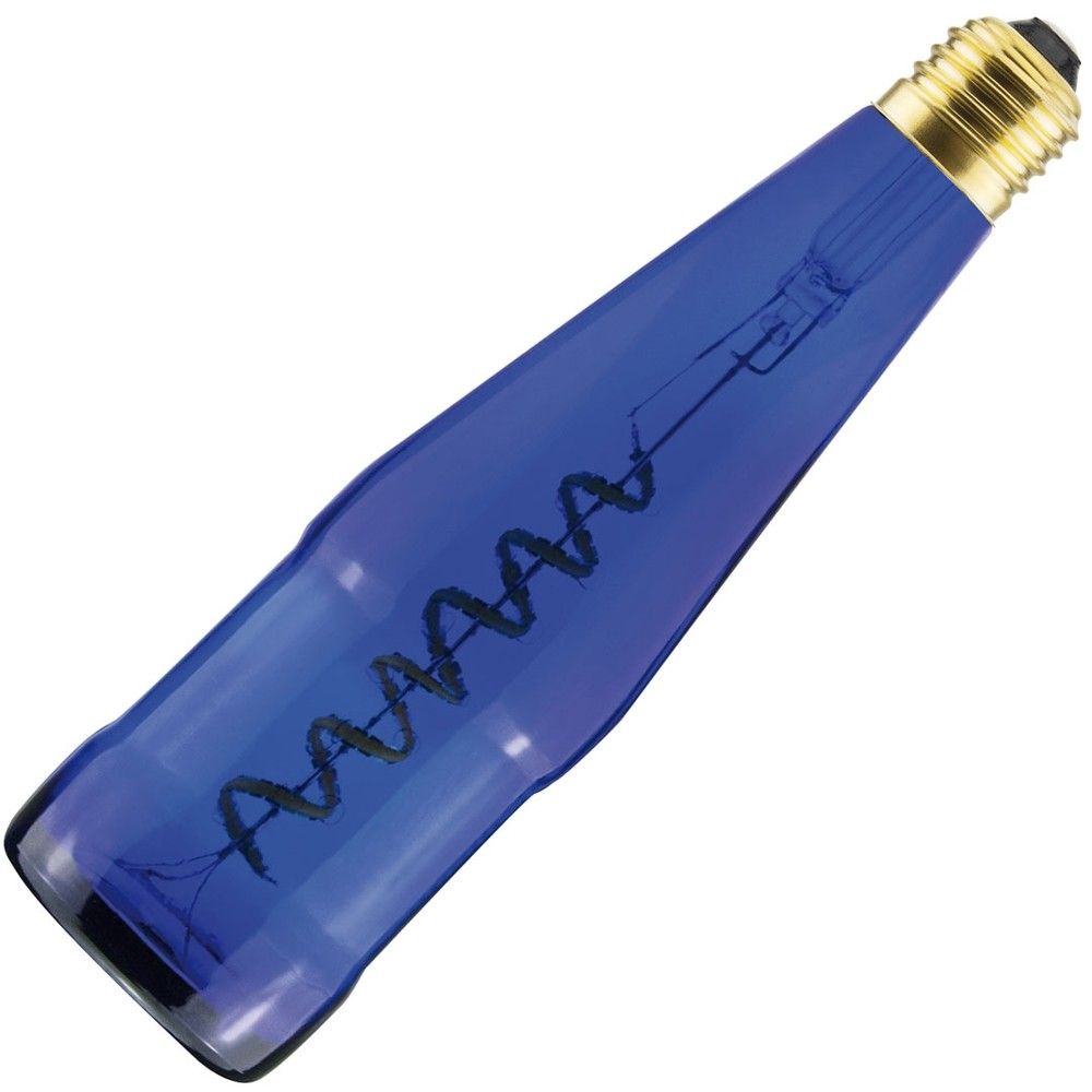 Segula | LED Ampoule Bouteille | E27 Dimmable | 8W (remplace 8W) Bleu
