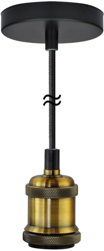 Segula Chicago cordon de suspension bronze E27
