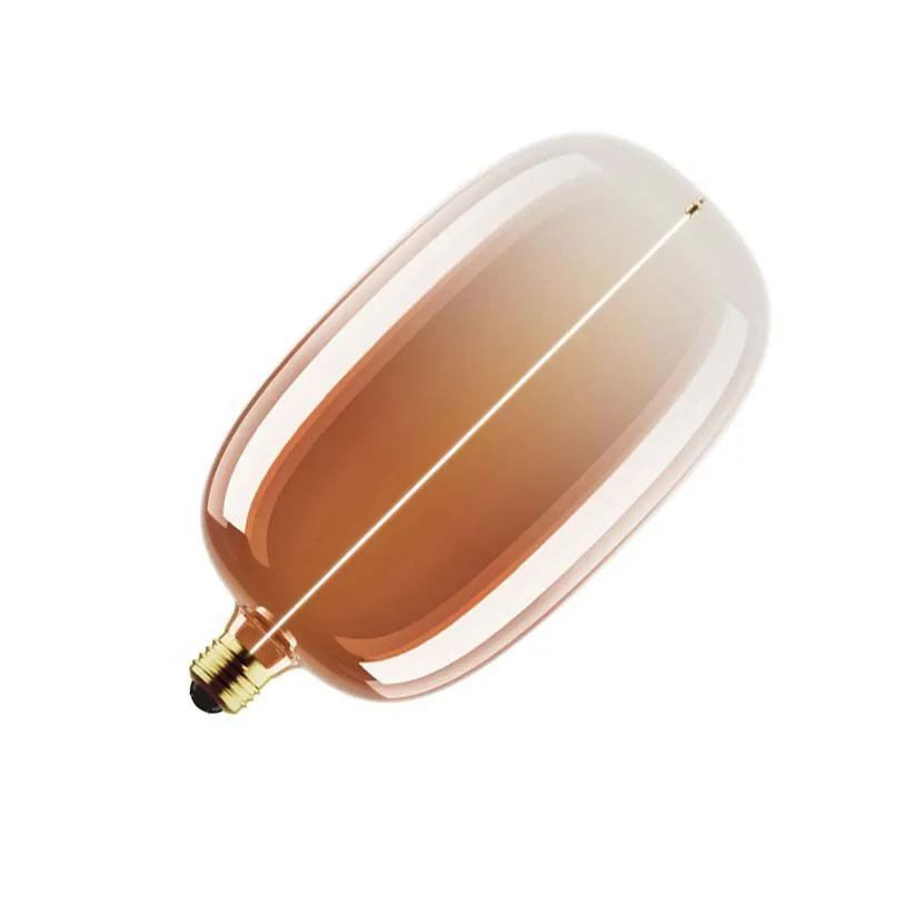 SPL | Filament LED | Grand modèle E27 | Lampe Olive | Lumineux | Ambre | 4.8W | Dimmable