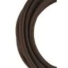 Câble en tissu Bailey 3 fils marron 3m