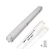 Lighto | Pack LED TL + Luminaire | T8 | 2x22W | 150cm | IP65 | Étanche | Remplace 2x58W TL