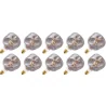 Lighto | Filament LED | Grande douille E27 | Autre | Noir | 125mm | 4W | 10 pièces