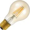 Lighto | Filament LED | Grande douille E27 | Lampe standard | Or | 60mm | 4W