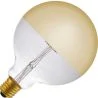 Lighto | Filament LED | Grand modèle E27 | Ampoule Globale | Or | 125mm | 4W