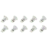 Lighto | Ampoule LED | Douille GU10 | Spot | Clair | 35mm | 3W | Pack de 10