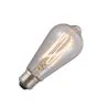 Lighto | Filament LED | Raccord E27 | Lampe Edison | Lumineux | ST64| 64mm | 6W