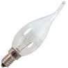 Calex | Lampe à incandescence | Petit culot E14 | Embout pour lampe à bougie | Transparent | 35mm | 10W
