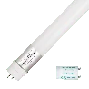Lighto | Tube fluorescent LED | T8 | 9 W | 160 lm/W | 60 cm | 830 Blanc chaud | remplace un tube fluorescent de 18 W | EM/Réseau