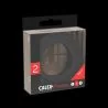 Calex | Textile Wrapped Cable | 2x0.75mm² | 1.5M | Orange | 60W