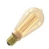 Calex | Filament LED | Ampoule E27 | Rustique ST64 | Or | 3.5W