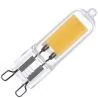 Lighto | Ampoule LED | Raccord G9 | Ampoule à enficher | Transparente | 14mm | 2W