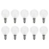 Ampoule | Petite douille E14 | Ampoule boule | Mat | 45mm | 40W