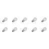Lighto | Ampoule LED | Gros culot E27 | Lampe sphérique | Claire | 45mm | 1W | Lot de 10