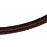 Câble en tissu brun rond 2x0.75mm 10 mètres