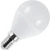 SPL | Lampe LED | Petite douille E14 | Ampoule boule | Opale | 45mm | 5W