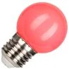 Bailey | Ampoule LED | Grand modèle E27 | Ampoule boule | Rose | 45mm | 1W