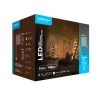 Modee | guirlande lumineuse de Noël LED | 2 x 2m | 144 lumières avec 8 niveaux de lumière | IP44 | Lumière blanc chaud