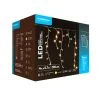 Modee | guirlande lumineuse de Noël LED | 4m et 70cm de haut | 200 Lumières avec 8 modes d'éclairage | IP44 | Lumière blanc chaud