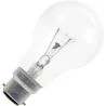 Ampoule | Raccord baïonnette B22d | Lampe standard | Transparente | 60mm | 60W