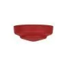 Capuchon de plafond Bailey en plastique petit rouge RAL3002