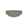 Capuchon de plafond Bailey en plastique petit ciment gris RAL7033