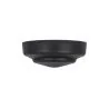 Capuchon de plafond Bailey en plastique petit noir RAL9005